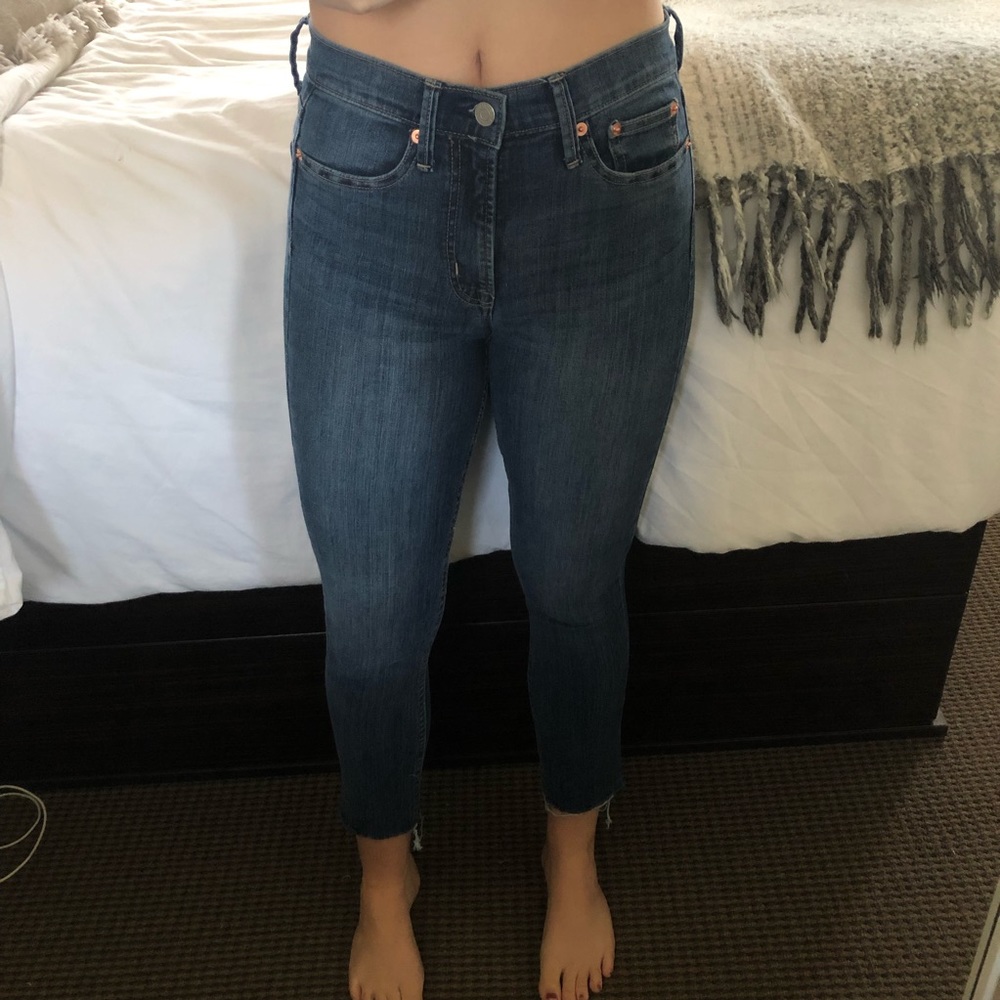 NWOT dark wash gap skinny jeans